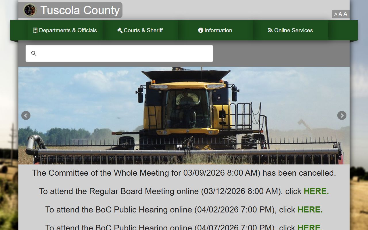 Tuscola County recent bookings