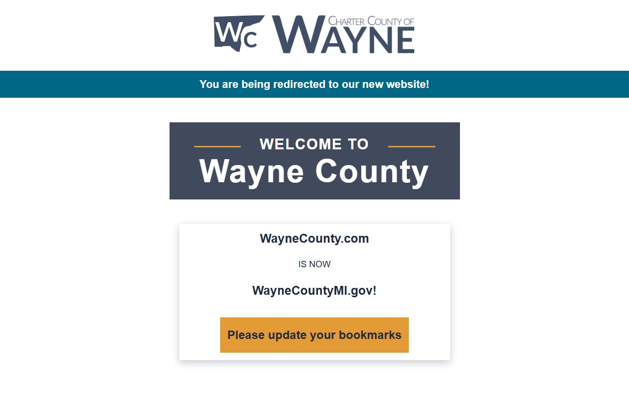 Wayne County recent bookings FOIA request form